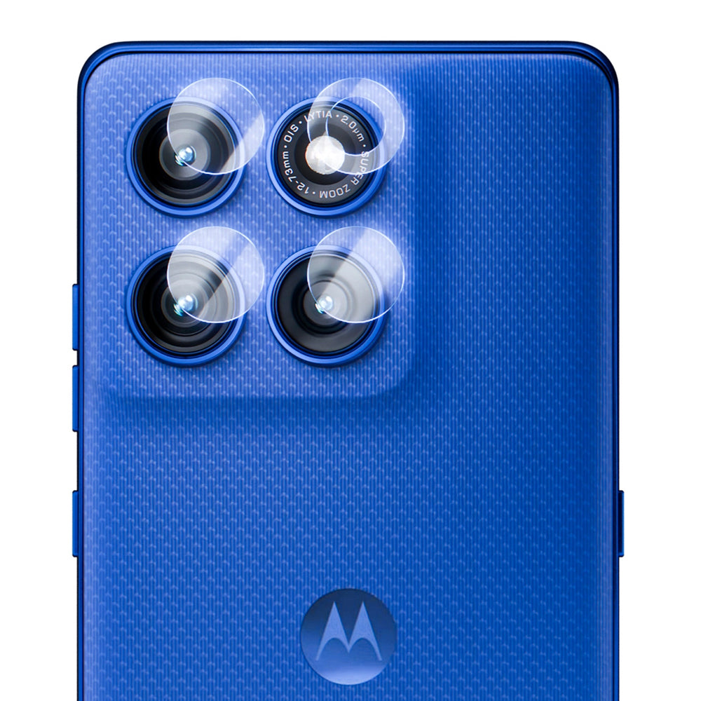 Película protetora para Câmara Traseira 3MK Protection para Motorola Edge 60 Pro, Vidro Flexível, Conjunto de 4 unidades, Transparente