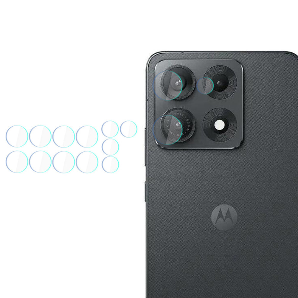 Película protetora para Câmara Traseira 3MK Protection para Motorola Edge 70 Max, Vidro Temperado, Conjunto de 4 peças, Transparente