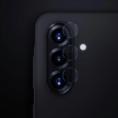 Película protetora para Câmara Traseira 3MK Protection para Xiaomi Redmi A5 4G, Vidro Flexível, Conjunto de 4 peças, Transparente