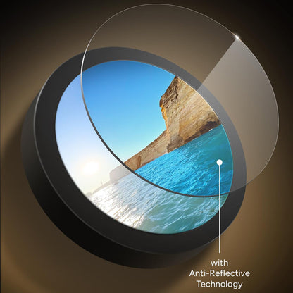 Película Protetora de Câmera Traseira 3MK Protection Pro para Apple iPhone 17 Pro Max / 17 Pro, Vidro Temperado, Preta