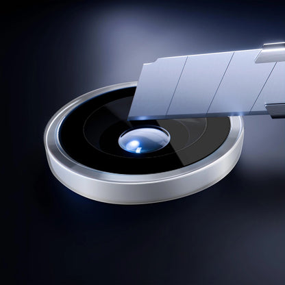 Película Protetora Traseira 3MK Protection Pro para Apple iPhone 17, Vidro Temperado, Prateada