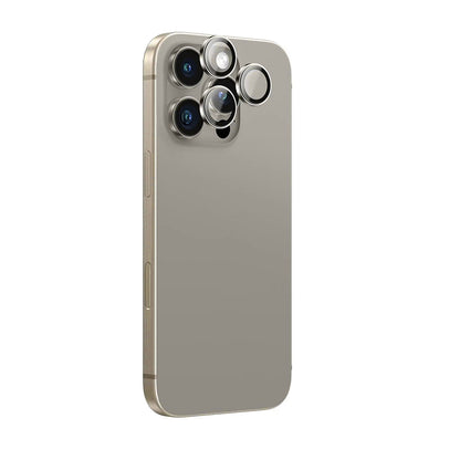 Película protetora para Câmara Traseira Anank AR para Apple iPhone 16 Pro Max / 16 Pro, Vidro Temperado, Cinzento Metálico