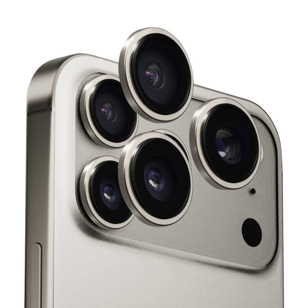 Película Protetora de Câmera Traseira Anank AR para Apple iPhone 17 Pro Max / 17 Pro, Vidro Temperado, Cinza