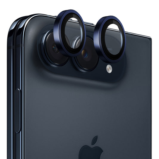 Película de proteção para a câmara traseira Blueo 99 Anti-Reflexo HD para Apple iPhone Duo, vidro temperado, azul