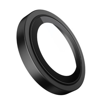 Película protetora para Câmara Traseira Blueo Metal Frame para Apple iPhone 16 Pro Max / 16 Pro, Vidro Temperado, Preto