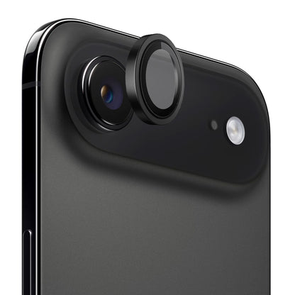 Película Protetora de Câmera Traseira Blueo Metal Frame para Apple iPhone 17 Air, Vidro Temperado, Preta