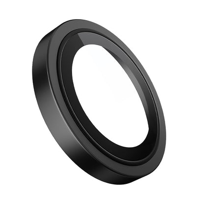 Película Protetora de Câmera Traseira Blueo Metal Frame para Apple iPhone 17 Air, Vidro Temperado, Preta