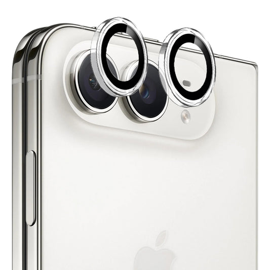Película de proteção para a câmara traseira Blueo Metal Frame para Apple iPhone Duo, vidro temperado, transparente
