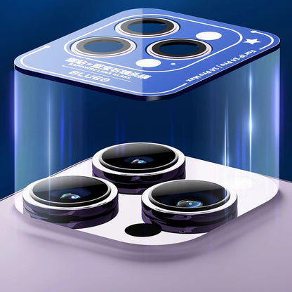 Película protetora para Câmara Traseira Blueo Sapphire Crystal para Apple iPhone 14 Pro Max / 14 Pro, Vidro Temperado, Roxo