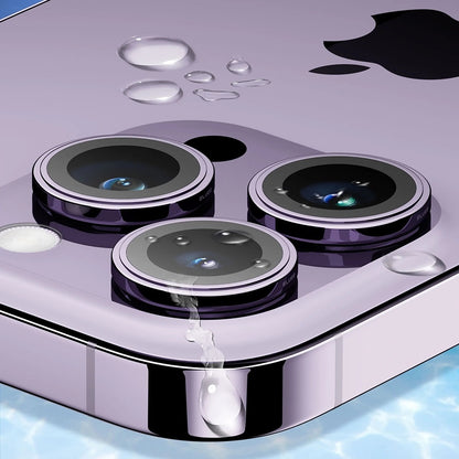 Película protetora para Câmara Traseira Blueo Sapphire Crystal para Apple iPhone 14 Pro Max / 14 Pro, Vidro Temperado, Roxo