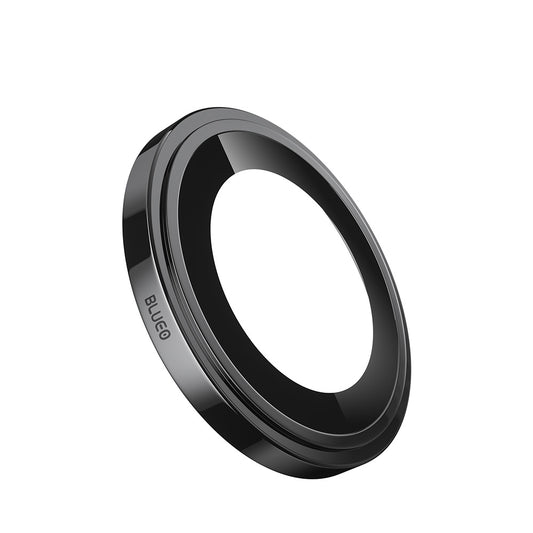 Película protetora para Câmara Traseira Blueo Sapphire Crystal para Apple iPhone 16 Pro Max / 16 Pro, Vidro Temperado, Preto