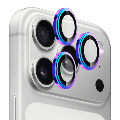 Película Protetora de Câmera Traseira Blueo Sapphire Crystal para Apple iPhone 17 Pro Max / 17 Pro, Vidro Temperado, Multicolor