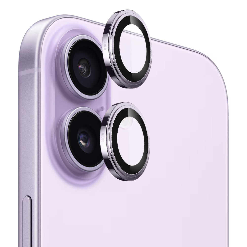 Película Protetora de Câmera Traseira Blueo Sapphire Crystal para Apple iPhone 17, Vidro Temperado, Roxo