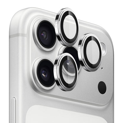 Película de proteção para a câmara traseira Blueo Sapphire Crystal para Apple iPhone 18 Pro / 18 Pro Max, vidro temperado, prateada