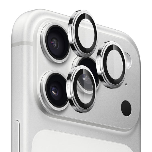 Película de proteção para a câmara traseira Blueo Sapphire Crystal para Apple iPhone 18 Pro / 18 Pro Max, vidro temperado, prateada