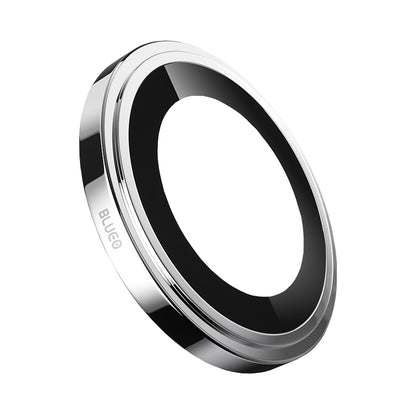 Película de proteção para a câmara traseira Blueo Sapphire Crystal para Apple iPhone 18 Pro / 18 Pro Max, vidro temperado, prateada