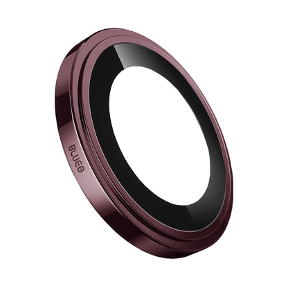Película de proteção para a câmara traseira Blueo Sapphire Crystal para Apple iPhone 18 Pro / 18 Pro Max, vidro temperado, cor de vinho
