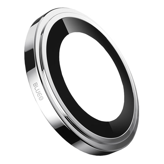 Película de proteção para a câmara traseira Blueo Sapphire Crystal para Apple iPhone Duo, vidro temperado, prateada