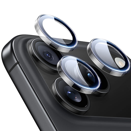 Película Protetora de Câmera Traseira ESR Armorite para Apple iPhone 17 Pro Max / 17 Pro / 16 Pro Max / 16 Pro, Vidro Temperado, Transparente