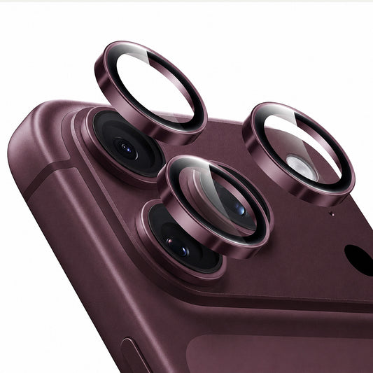 Película protetora para Câmara Traseira ESR Armorite para Apple iPhone 18 Pro / 18 Pro Max, Vidro Temperado, Vinho Escuro