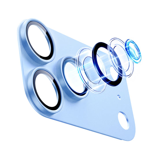 Película protetora para Câmara Traseira ESR Armorite Pro para Apple iPhone 18 Pro, Vidro Temperado, Azul