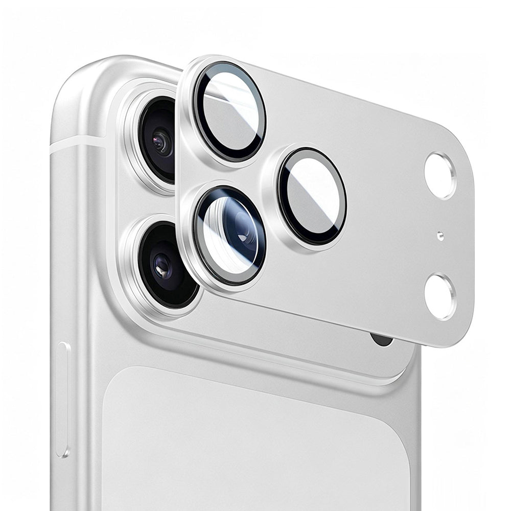 Película protetora para Câmara Traseira Lito Crown Halo AR + AF para Apple iPhone 18 Pro Max, Vidro Temperado, Prateado