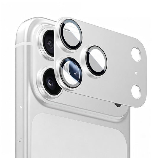 Película protetora para Câmara Traseira Lito Crown Halo AR + AF para Apple iPhone 18 Pro Max, Vidro Temperado, Prateado