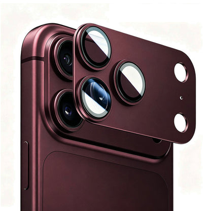 Película protetora para Câmara Traseira Lito Crown Halo AR + AF para Apple iPhone 18 Pro Max, Vidro Temperado, Vinho