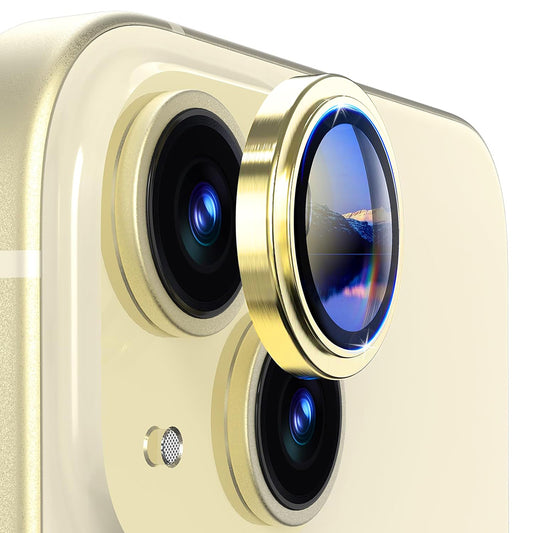 Película protetora para Câmara Traseira Lito S+ para Apple iPhone 14, Vidro Temperado, Amarela