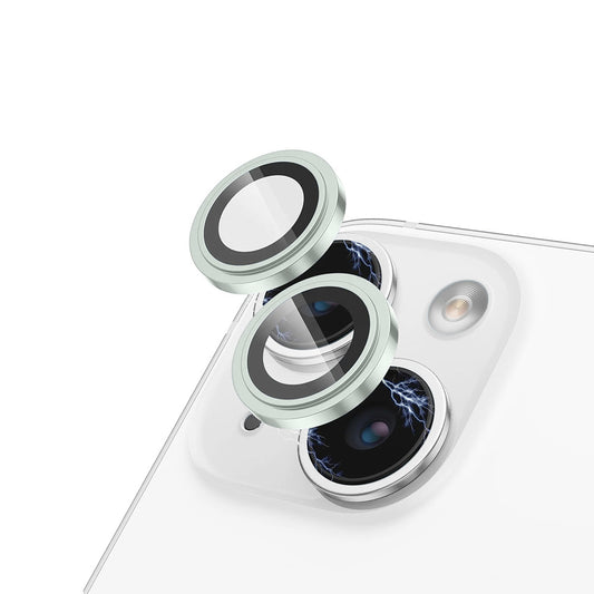 Película protetora para Câmara Traseira Lito S+ para Apple iPhone 15 Plus / 15, Vidro Temperado, Verde