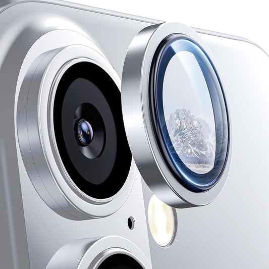 Película protetora para Câmara Traseira Lito S+ para Apple iPhone 16 Plus / 16, Vidro Temperado, Prateada