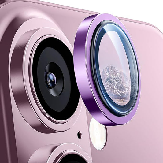 Película protetora para Câmara Traseira Lito S+ para Apple iPhone 16 Plus / 16, Vidro Temperado, Rosa