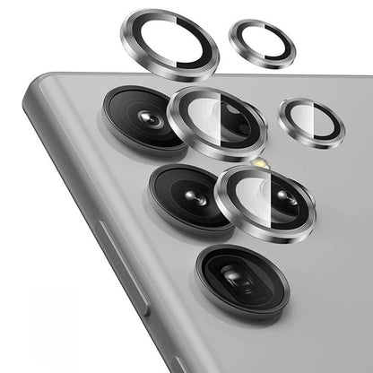 Película protetora para Câmara Traseira Lito S+ para Samsung Galaxy S25 Ultra S938, Vidro Temperado, Prateado