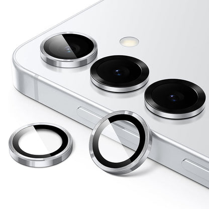 Película Protetora de Câmera Traseira Lito S+ para Samsung Galaxy S26 Plus S947 / S26, Vidro Temperado, Prateada