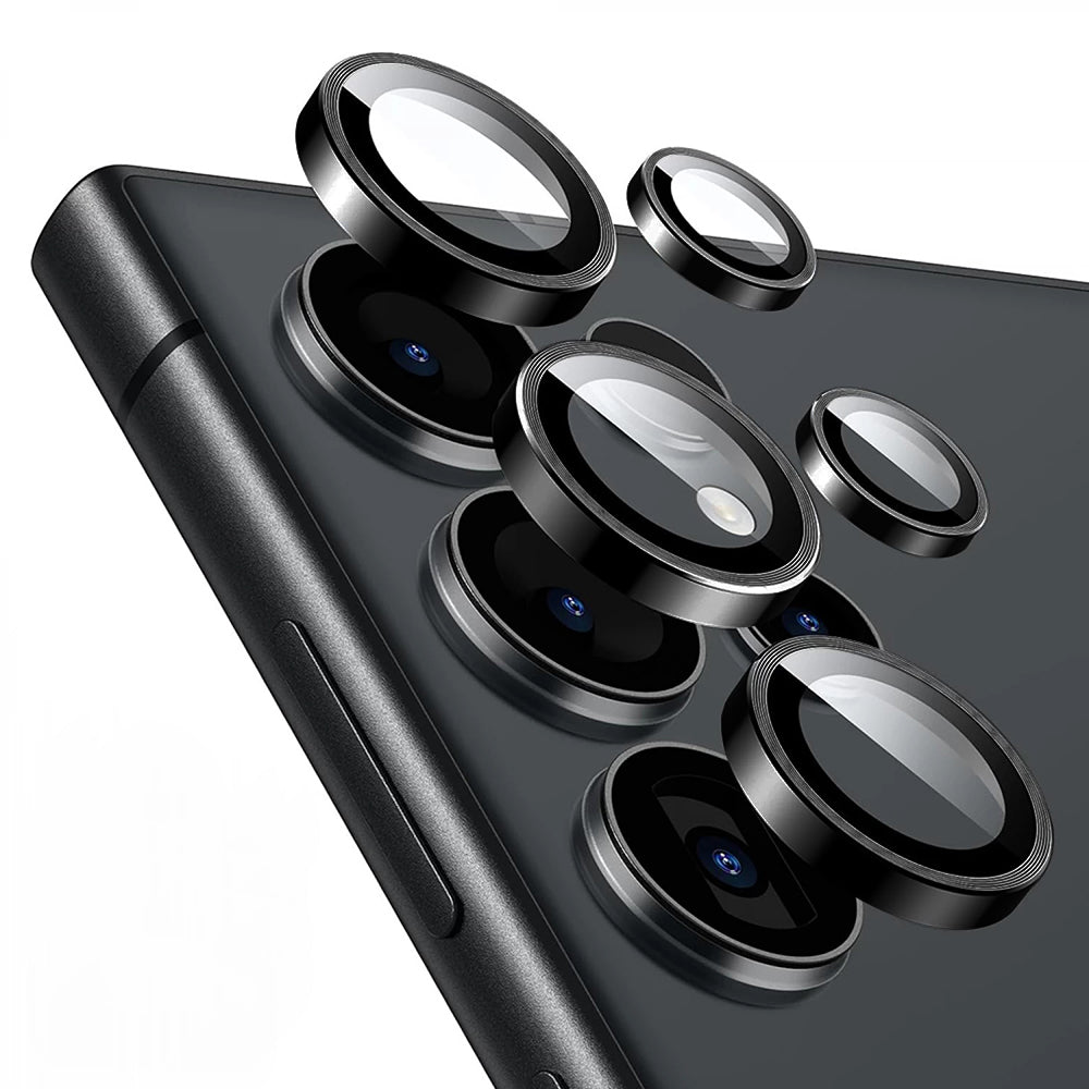 Película Protetora de Câmera Traseira Lito S+ para Samsung Galaxy S26 Ultra S948, Vidro Temperado, Preta