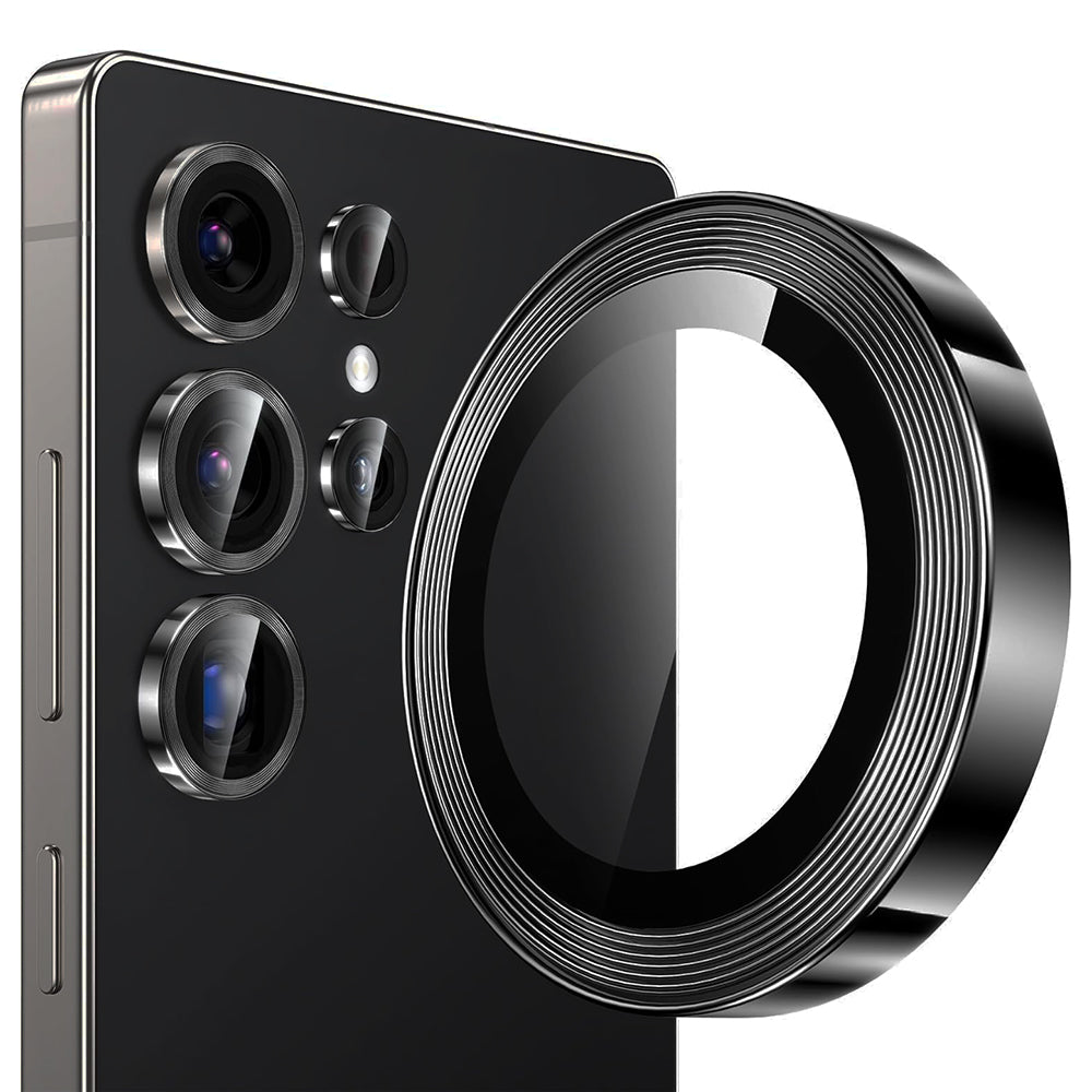 Película Protetora de Câmera Traseira Lito S+ para Samsung Galaxy S26 Ultra S948, Vidro Temperado, Preta