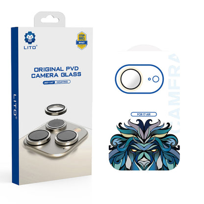 Película Protetora de Câmera Traseira Lito Titanium AR para Apple iPhone 17 Air, Vidro Temperado, Dourada