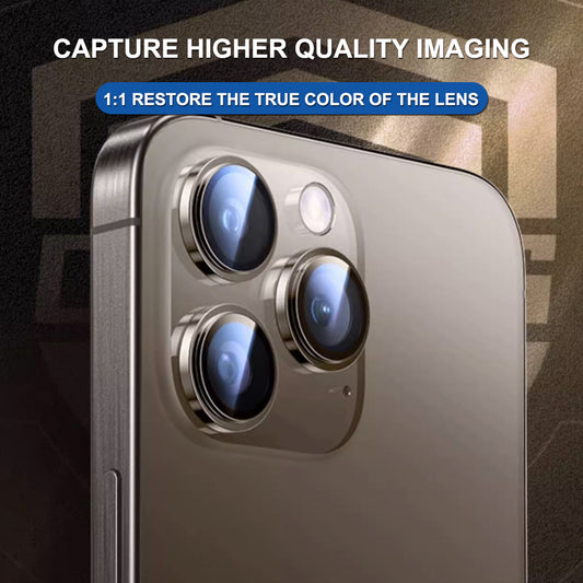 Película Protetora de Câmera Traseira Lito Titanium AR para Apple iPhone 17 Air, Vidro Temperado, Preta