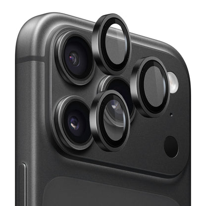 Película protetora para Câmara Traseira Lito Titanium AR para Apple iPhone 18 Pro / 18 Pro Max, Vidro Temperado, Preto