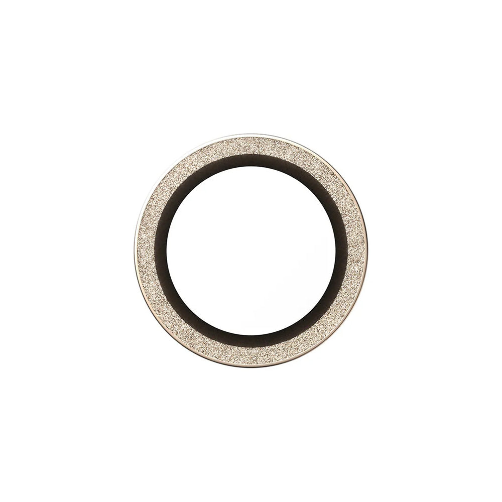 Película Protetora de Câmera Traseira PanzerGlass Hoops Glitter para Apple iPhone 17 Air, Vidro Temperado, Dourada