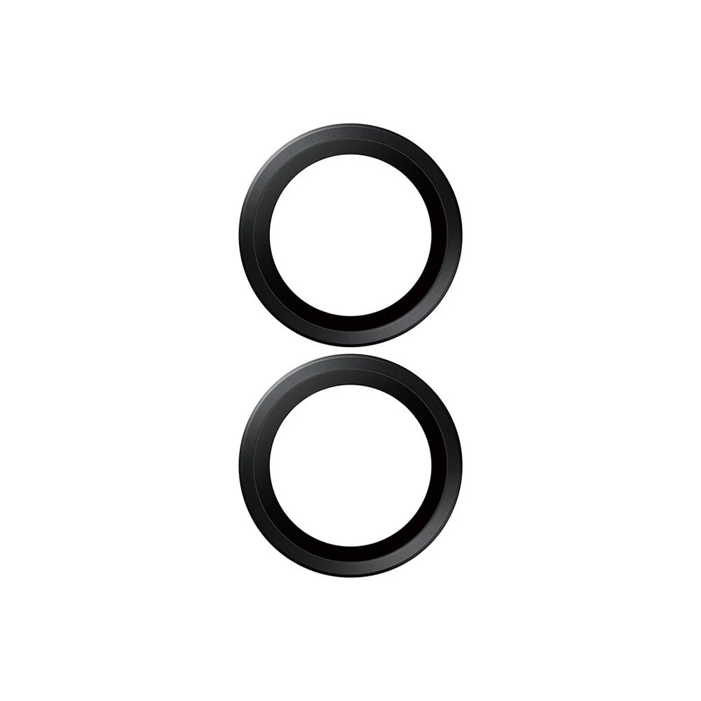 Película Protetora de Câmera Traseira PanzerGlass Hoops para Apple iPhone 17 / 16 Plus / 16, Vidro Temperado, Preto