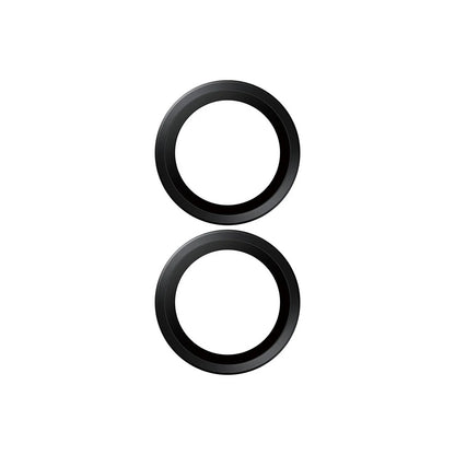 Película Protetora de Câmera Traseira PanzerGlass Hoops para Apple iPhone 17 / 16 Plus / 16, Vidro Temperado, Preto