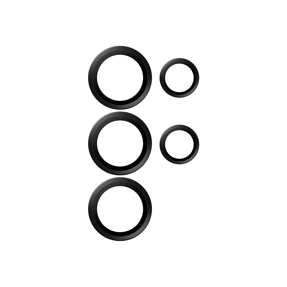Película Protetora PanzerGlass Hoops para Câmara Traseira do Samsung Galaxy S25 Ultra S938, Vidro Temperado, Preta