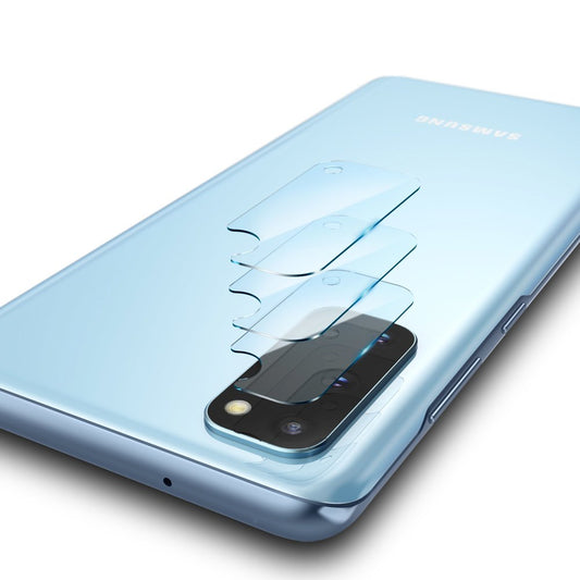 Película Protetora de Câmera Traseira Ringke IDGL para Samsung Galaxy S20 5G G981 / S20 G980, Vidro Temperado, Conjunto de 3 Peças, Transparente