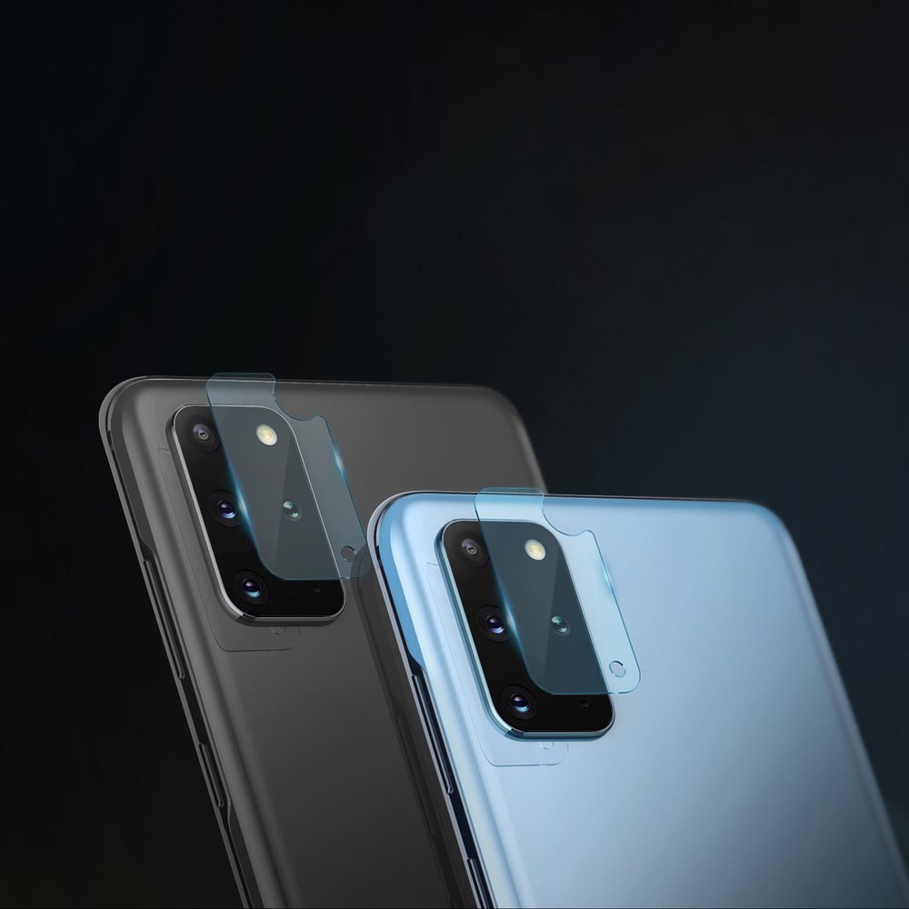 Película protetora para Câmara Traseira Ringke IDGL para Samsung Galaxy S20+ 5G G986 / S20+ G985, Vidro Temperado, Conjunto de 3 peças, Transparente