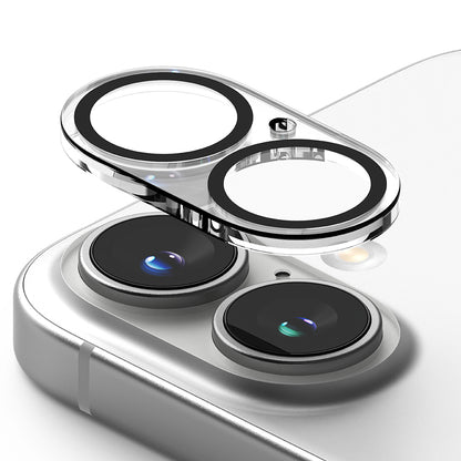 Película protetora para Câmara Traseira Ringke para Apple iPhone 16 Plus / 16, Vidro Temperado, Conjunto de 2 peças, Transparente