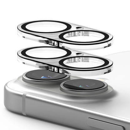 Película protetora para Câmara Traseira Ringke para Apple iPhone 16 Plus / 16, Vidro Temperado, Conjunto de 2 peças, Transparente