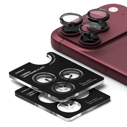 Película protetora para Câmara Traseira Ringke para Apple iPhone 18 Pro / 18 Pro Max, Vidro Temperado, Conjunto de 2 peças, Transparente