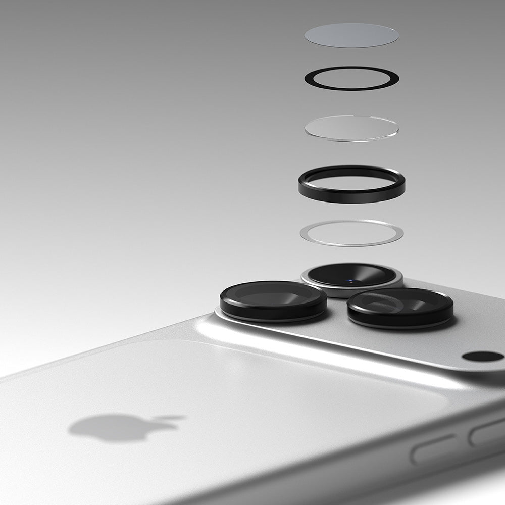 Película protetora para Câmara Traseira Ringke para Apple iPhone 18 Pro / 18 Pro Max, Vidro Temperado, Conjunto de 2 peças, Transparente