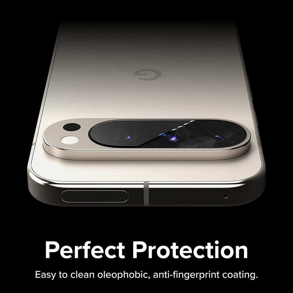 Película Protetora de Câmera Traseira Ringke para Google Pixel 9 Pro XL, Vidro Temperado, Conjunto de 3 Peças, Transparente